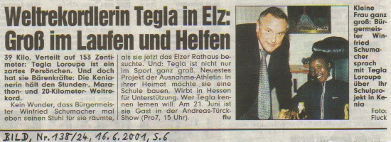 Zeitungsbericht